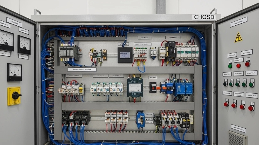 Assembly of Industrial Power Panel in Pars Technique